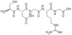Structure of SER-ASP-GLY-ARG-GLY