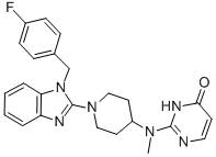 Structure of Mizolastine