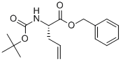 Structure of (S)-2-BOC-AMINO-PENT-4-ENOIC ACID BENZYL ESTER