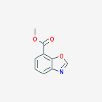Structure of Methyl benzo[d]oxazole-7-carboxylate