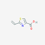 2-VINYL-1,3-THIAZOLE-4-CARBOXYLIC ACID结构式