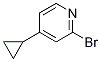 Structure of 2-broMo-4-cyclopropylpyridine