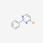 Structure of 4-Bromo-2-phenylpyrimidine