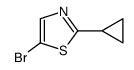Structure of 5-Bromo-2-cyclopropyl-1,3-thiazole