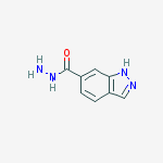 Structure of 1h-indazole-6-carbohydrazide