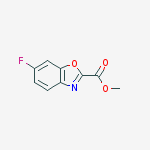 Structure of Methyl 6-fluoro-1,3-benzoxazole-2-carboxylate