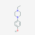 Structure of 4-(4-Ethylpiperazin-1-yl)phenol