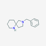 Structure of 2,6-Diazaspiro[4.5]decane, 2-(phenylmethyl)-