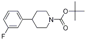 1-BOC-4-(3-FLUOROPHENYL)-PIPERIDINE结构式