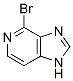 Structure of 4-Bromo-1H-imidazo[4,5-c]pyridine