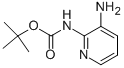 Structure of CARBAMIC ACID (3-AMINO-PYRIDIN-2-YL)-,TERT-BUTYL ESTER