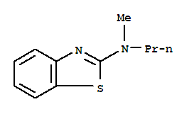 2-BENZOTHIAZOLAMINE,N-METHYL-N-PROPYL-结构式