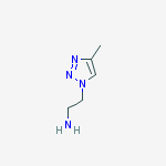 2-(4-METHYL-1H-1,2,3-TRIAZOL-1-YL)ETHANAMINE, 95%结构式
