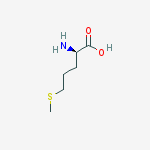 Structure of (R)-2-amino-5-(methylthio)pentanoic acid