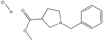 Structure of Methyl 1-benzylpyrrolidine-3-carboxylate hydrochloride