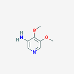 Structure of 4,5-Dimethoxypyridin-3-amine