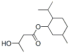 Structure of 3-Hydroxybutyric acid 2-isopropyl-5-methylcyclohexyl ester