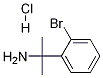 Structure of 2-(2-BROMOPHENYL)PROPAN-2-AMINE HYDROCHLORIDE