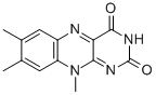 Structure of LUMIFLAVINE
