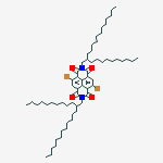 4,9-DibroMo-2,7-bis(2-decyltetradecyl)benzo[lMn][3,8]phenanthroline-1,3,6,8-tetraone结构式