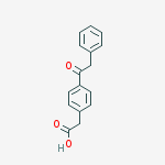 2-[4-(2-phenylacetyl)phenyl]acetic Acid结构式
