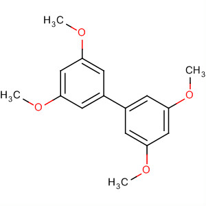 Structure of 1,1'-Biphenyl, 3,3',5,5'-tetramethoxy-
