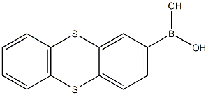 Structure of Boronic acid, 2-thianthrenyl-
