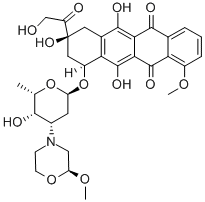 Structure of Nemorubicin