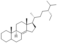 Structure of (24R)-ETHYLCHOLEST-8(14)-ENE
