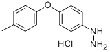4-(4-METHYLPHENOXY)PHENYLHYDRAZINE HYDROCHLORIDE结构式