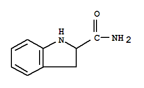 1H-Indole-2-carboxamide,2,3-dihydro-结构式