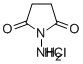 Structure of N-AMINOSUCCINIMIDE HYDROCHLORIDE