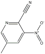 Structure of 5-Methyl-3-nitropicolinonitrile