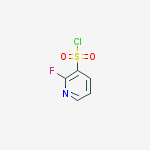 2-Fluoropyridine-3-sulfonyl chloride结构式