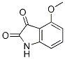 Structure of 4-METHOXYINDOLINE-2,3-DIONE