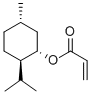 Structure of D-MENTHYL ACRYLATE