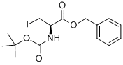 Structure of N-BOC-3-IODO-L-ALANINE BENZYL ESTER