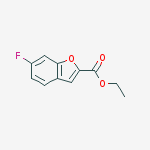 Ethyl 6-fluorobenzofuran-2-carboxylate结构式