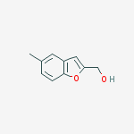 Structure of (5-Methylbenzofuran-2-yl)methanol