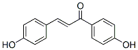 (E)-1,3-bis(4-hydroxyphenyl)prop-2-en-1-one结构式