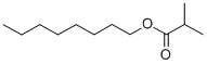 Structure of OCTYL ISOBUTYRATE