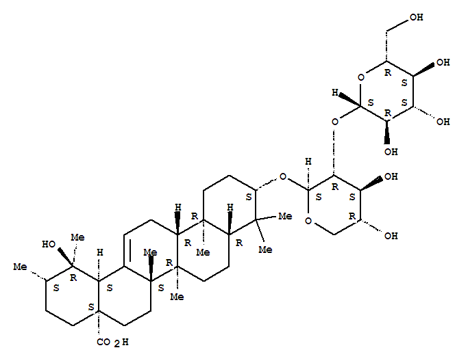 Structure of ilexsaponin B1