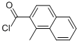 2-Naphthalenecarbonylchloride, 1-methyl-结构式
