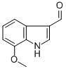 Structure of 7-Methoxy-3-indolecarboxaldehyde