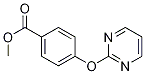 2-(4-甲氧羰基苯氧基)嘧啶结构式