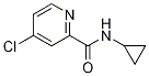 Structure of N-Cyclopropyl 4-chloropicolinaMide