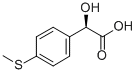 Structure of (R)-4-METHYLTHIOMANDELIC ACID