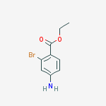 ethyl 4-amino-2-bromobenzoate结构式