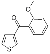 Structure of 3-(2-METHOXYBENZOYL)THIOPHENE