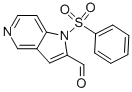 1-(PHENYLSULFONYL)-1H-PYRROLO[3,2-C]PYRIDINE-2-CARBALDEHYDE结构式